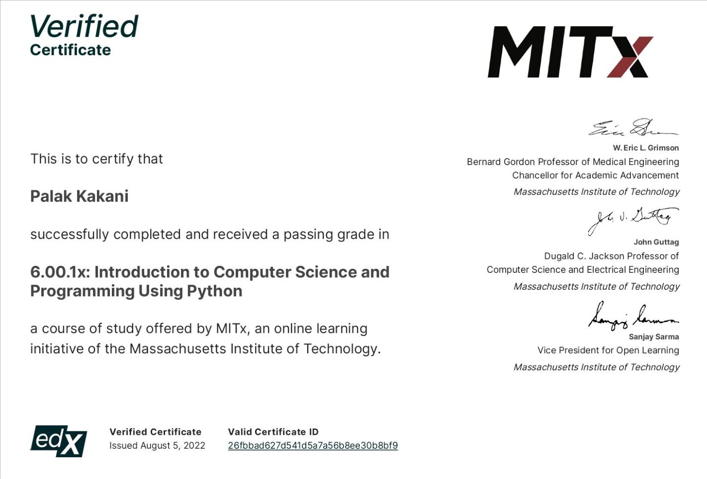 Certification 4
